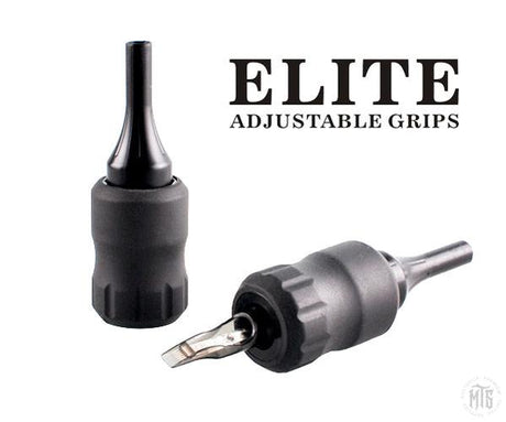 Elite Adjustable Disposable Cartridge Grips - 30MM-Consumables-Elite-Melbourne Tattoo Supplies