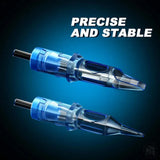 Emalla Eliot Curved Magnum - Needle Cartridge-Tattoo Needles-Emalla-12 / .35mm-07CM-Melbourne Tattoo Supplies