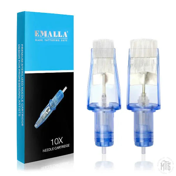 Emalla Eliot Super Mag Curved Magnum - Needle Cartridge-Tattoo Needles-Emalla-12 / .35mm-35CM-Melbourne Tattoo Supplies