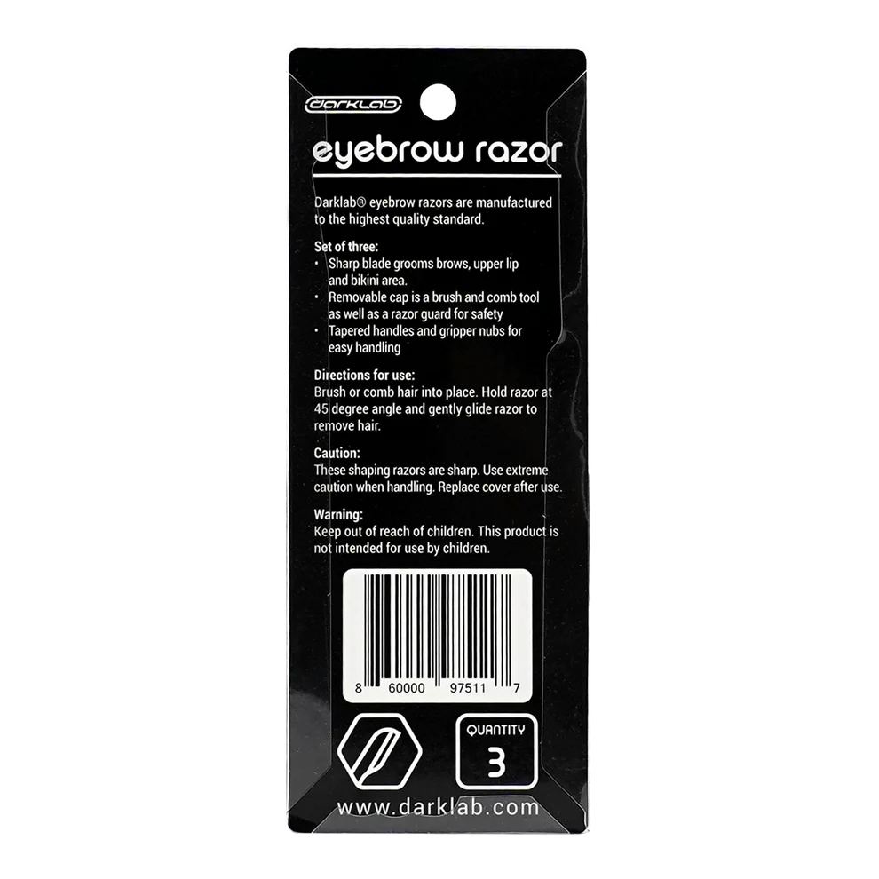 Eyebrow Razor (3 pack)