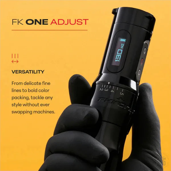 FK Irons ONE Adjust Wireless Tattoo Machine-Tattooing Machines-FK Irons-Melbourne Tattoo Supplies