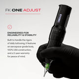 FK Irons ONE Adjust Wireless Tattoo Machine