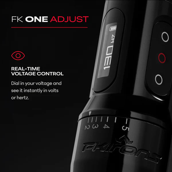 FK Irons ONE Adjust Wireless Tattoo Machine