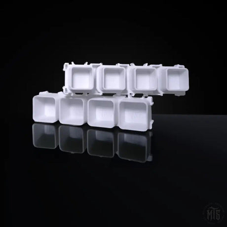 FRAKCAPS4 – Modular 4-Cavity Tattoo Ink Cups-Consumables-Fraktal-Melbourne Tattoo Supplies