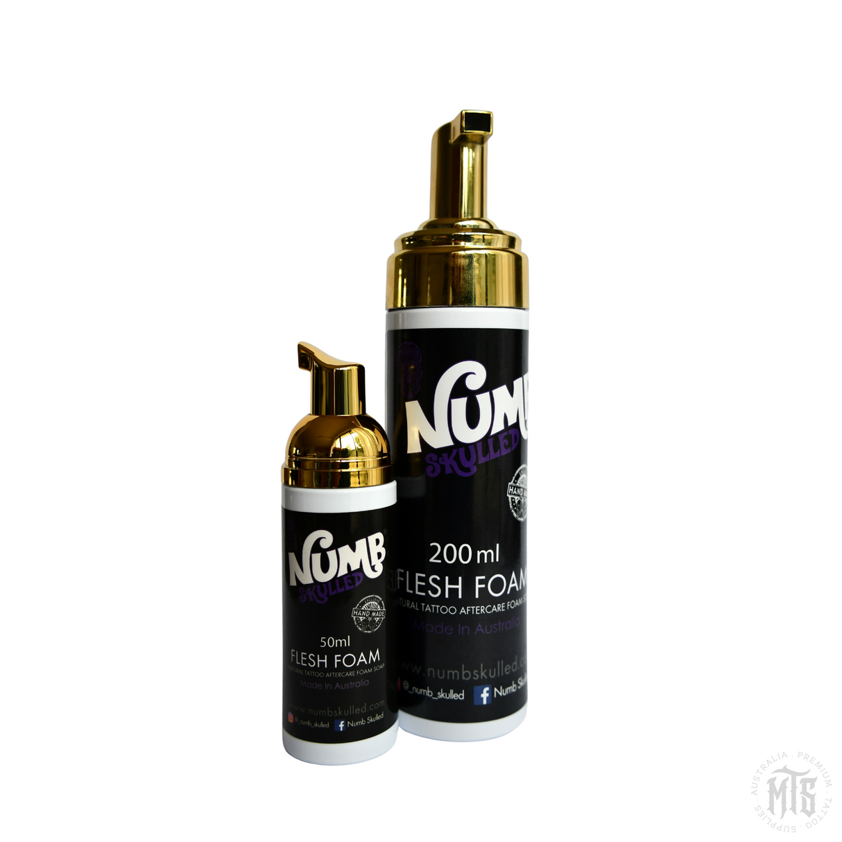 Flesh Foam - Numb skulled-Consumables-Numb Skulled-50ml-Melbourne Tattoo Supplies