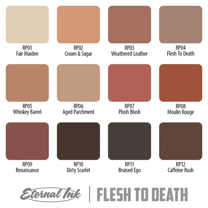 Rich Pineda Flesh To Death - Eternal Ink