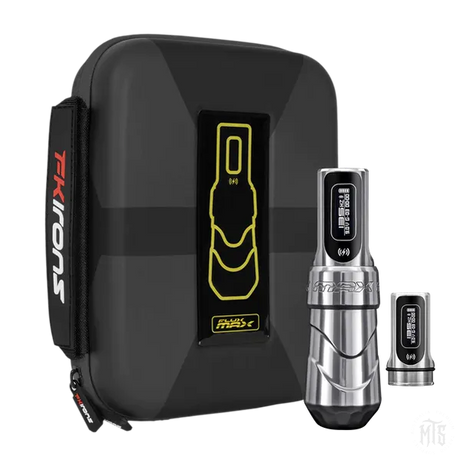 Flux Max Wireless Tattoo Machine - FK Irons-Tattooing Machines-FK Irons-Gold Stealth-4.0mm-1 Battery-Melbourne Tattoo Supplies