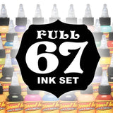 Full 67 Set - Eternal Ink 1oz-tattoo ink-Eternal Ink-Melbourne Tattoo Supplies