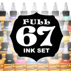 Full 67 Set - Eternal Ink 1oz-tattoo ink-Eternal Ink-Melbourne Tattoo Supplies
