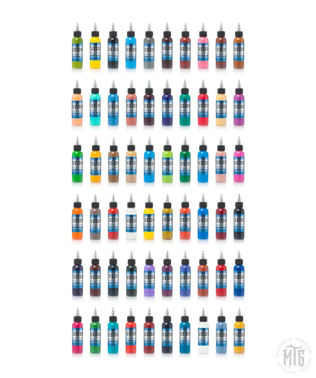 Fusion Ink - 60 Colour Set 1oz-tattoo ink-Fusion Ink-Melbourne Tattoo Supplies