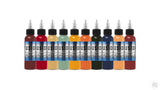 Fusion Ink - Ben Kaye Signature 10 Colour Set-tattoo ink-Fusion Ink-1 oz-Melbourne Tattoo Supplies