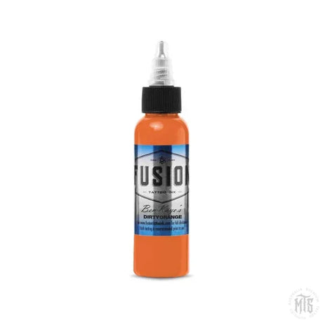 Fusion Ink - Ben Kaye's Dirty Orange-tattoo ink-Fusion Ink-1 Oz-Melbourne Tattoo Supplies