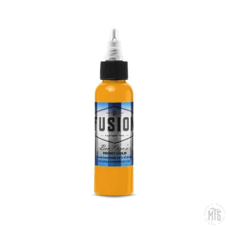 Fusion Ink - Ben Kaye's Honey Gold-tattoo ink-Fusion Ink-1 Oz-Melbourne Tattoo Supplies
