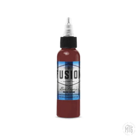 Fusion Ink - Ben Kaye's Ruby Wine-tattoo ink-Fusion Ink-1 Oz-Melbourne Tattoo Supplies