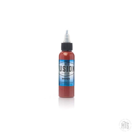 Fusion Ink - Brown OUT OF DATE-tattoo ink-OUT OF DATE-2 Oz-Melbourne Tattoo Supplies