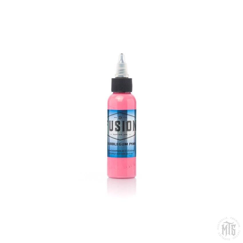Fusion Ink - Bubblegum Pink-tattoo ink-Fusion Ink-1 Oz-Melbourne Tattoo Supplies