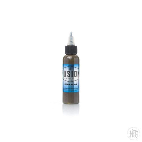 Fusion Ink - Dark Olive-tattoo ink-Fusion Ink-1 Oz-Melbourne Tattoo Supplies