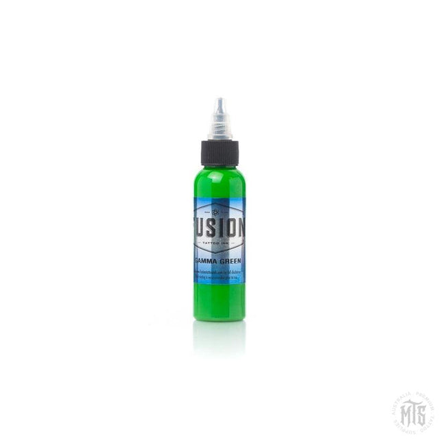 Fusion Ink - Gamma Green-tattoo ink-Fusion Ink-1 Oz-Melbourne Tattoo Supplies