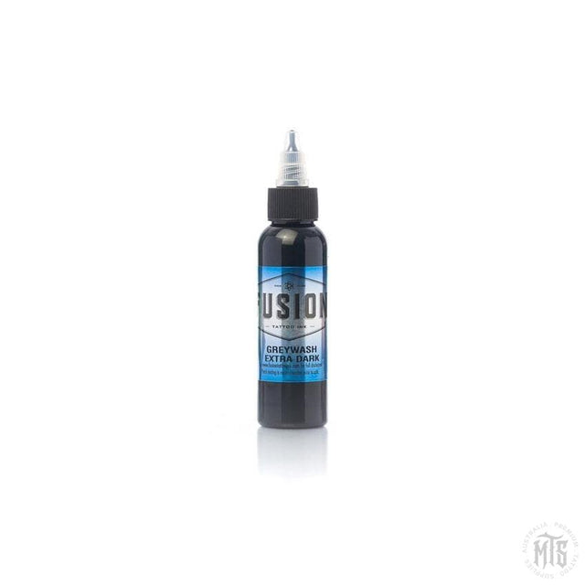 Fusion Ink - Greywash Extra Dark CLOSE TO EXPIRY-tattoo ink-Fusion Ink-4 Oz-Melbourne Tattoo Supplies