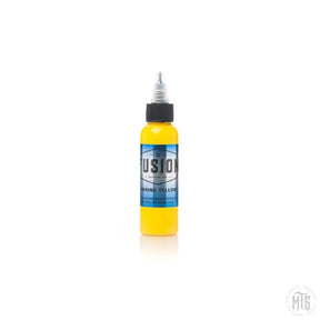 Fusion Ink - Mixing Yellow-tattoo ink-Fusion Ink-1 Oz-Melbourne Tattoo Supplies