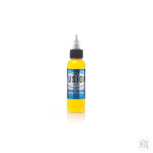 Fusion Ink - Mixing Yellow-tattoo ink-Fusion Ink-1 Oz-Melbourne Tattoo Supplies