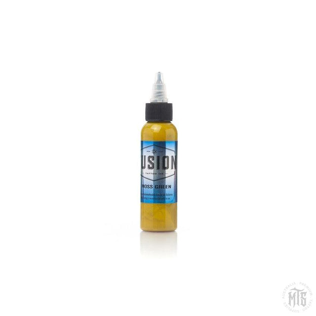Fusion Ink - Moss Green OUT OF DATE-tattoo ink-OUT OF DATE-2 Oz-Melbourne Tattoo Supplies