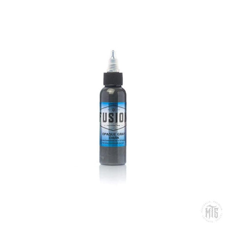 Fusion Ink - Opaque Gray Dark CLOSE TO EXPIRY-tattoo ink-Fusion Ink-1 Oz-Melbourne Tattoo Supplies