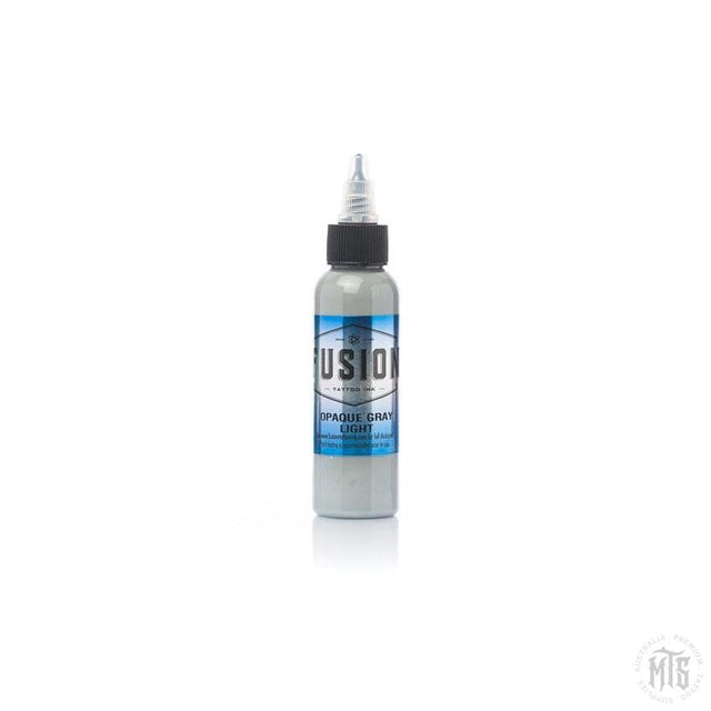Fusion Ink - Opaque Gray Light CLOSE TO EXPIRY-tattoo ink-Fusion Ink-4 Oz-Melbourne Tattoo Supplies