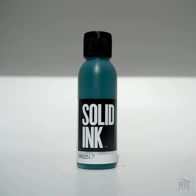GREEN 7 - SOLID INK OLD PIGMENTS - 2OZ-tattoo ink-Solid Ink-Melbourne Tattoo Supplies