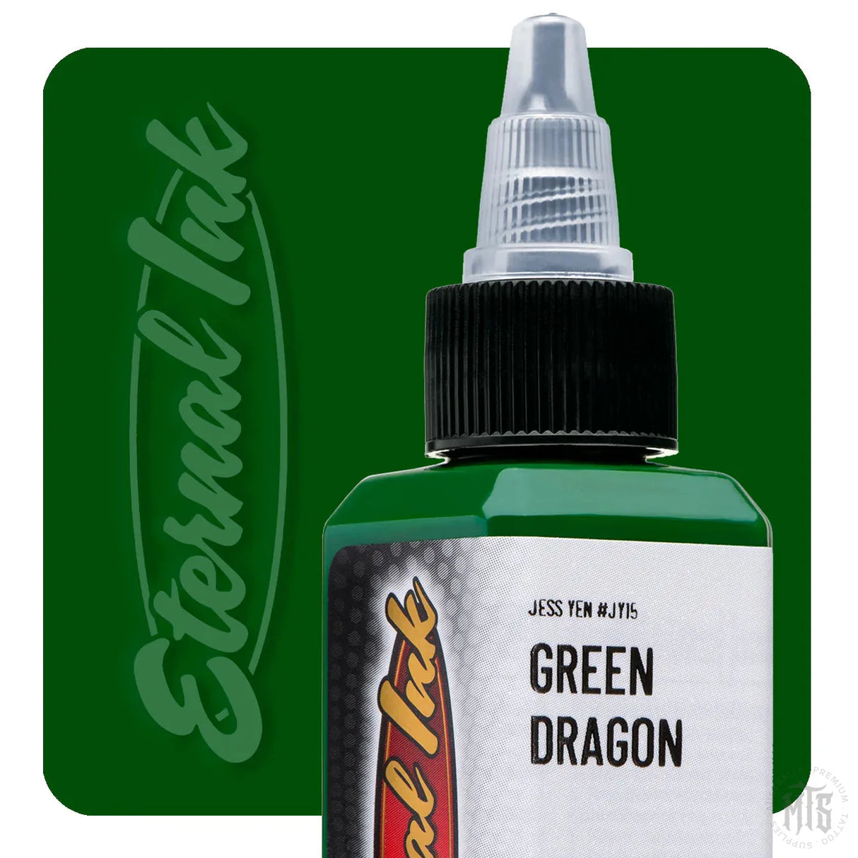 GREEN DRAGON - ETERNAL INK JESS YEN SERIES-tattoo ink-Eternal Ink-Melbourne Tattoo Supplies