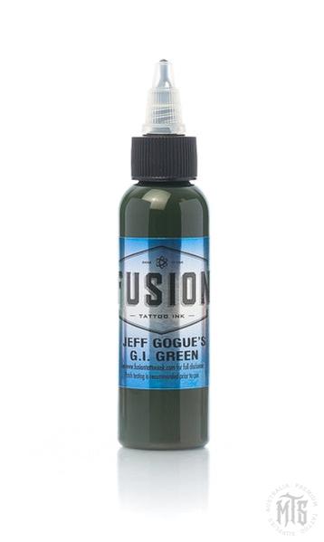 G.I. Green - Jeff Gogue Series Fusion Ink-tattoo ink-Fusion Ink-Melbourne Tattoo Supplies