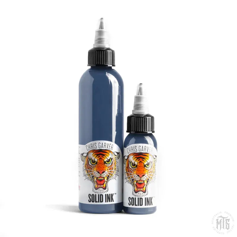 Ghost Face Grey - Solid Ink CHRIS GARVER SERIES-tattoo ink-Solid Ink-1oz-Melbourne Tattoo Supplies