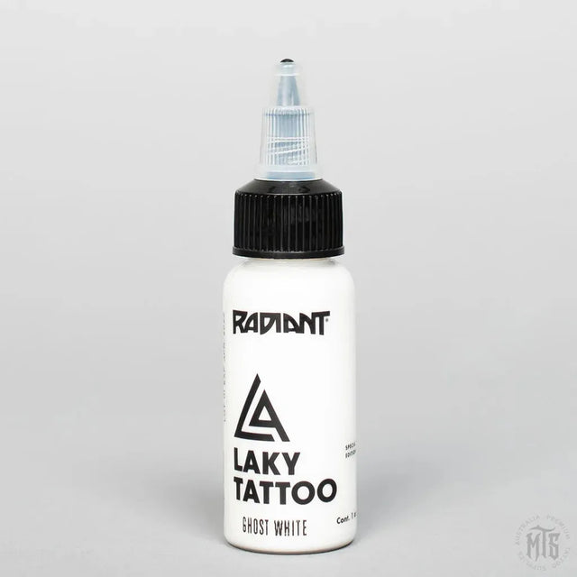 Ghost White - Laky Series Radiant CLOSE TO EXPIRY-tattoo ink-Radiant Ink-Melbourne Tattoo Supplies