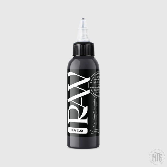 Gray Clay - RAW OUT OF DATE-tattoo ink-Raw Pigments-1oz-Melbourne Tattoo Supplies
