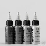 Gray Matters Set- Radiant-tattoo ink-Radiant Ink-1oz-Melbourne Tattoo Supplies