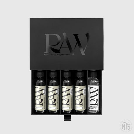 Gray Wash Set - Raw-tattoo ink-Raw Pigments-1oz-Melbourne Tattoo Supplies