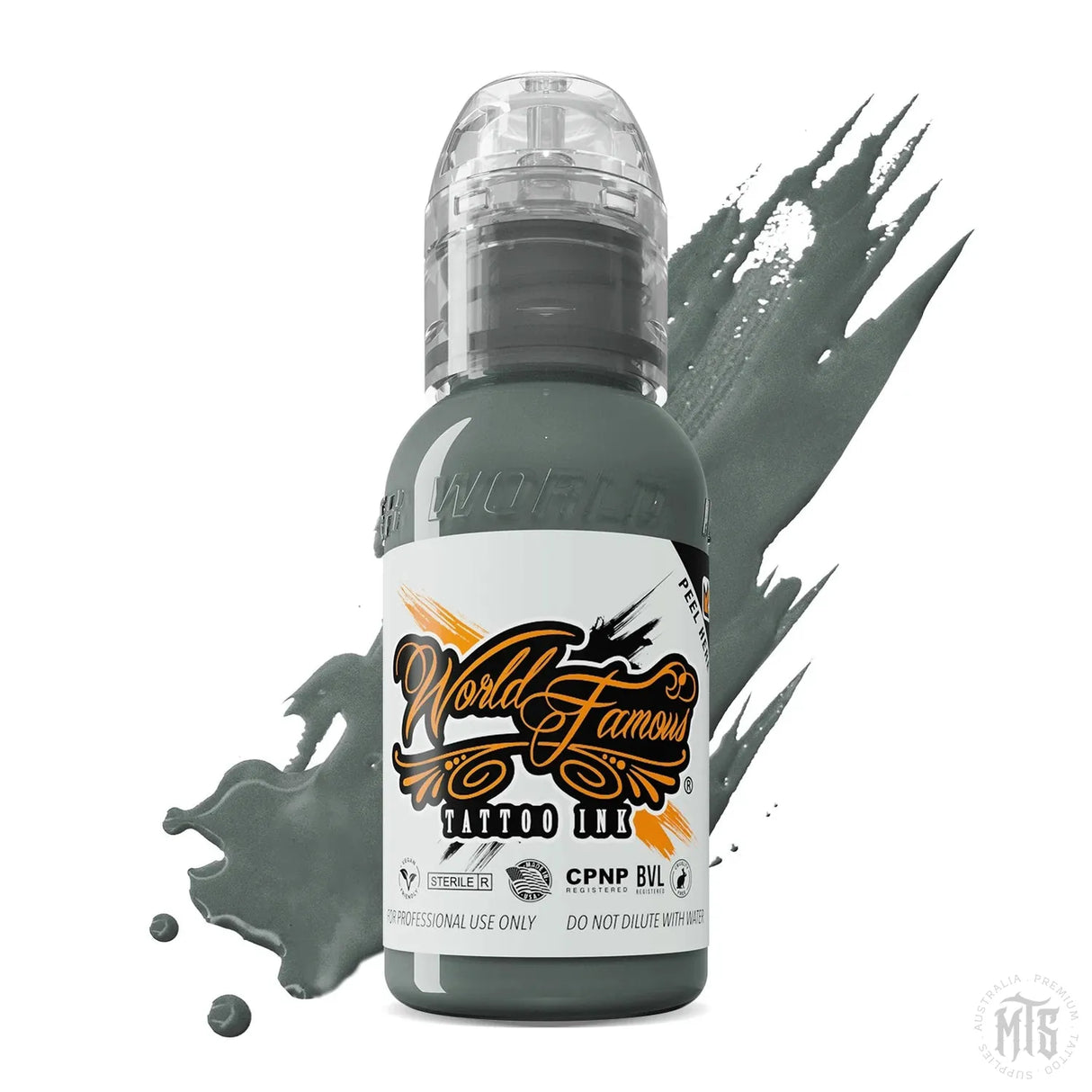 Green River Grey - Serial Killer Series WORLD FAMOUS-tattoo ink-World Famous-Melbourne Tattoo Supplies