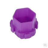 Hex Ink Cups - connectable-Consumables-Generic-Purple-Melbourne Tattoo Supplies