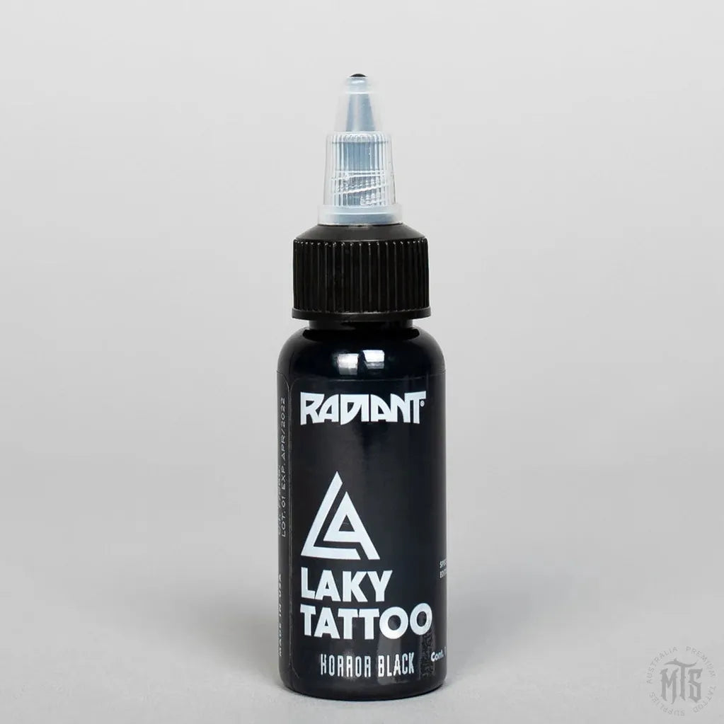 Horror Black - Laky Series Radiant OUT OF DATE-tattoo ink-OUT OF DATE-Melbourne Tattoo Supplies