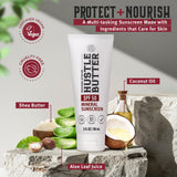 Hustle Butter Mineral Sunscreen Lotion – SPF 50-Hustle Butter-3oz (88ml)-Melbourne Tattoo Supplies