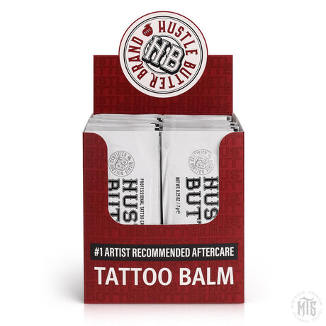 Hustle Butter wholesale-studio packs-Consumables-Hustle Butter-Butter Packette case - 4 display (200)-Melbourne Tattoo Supplies