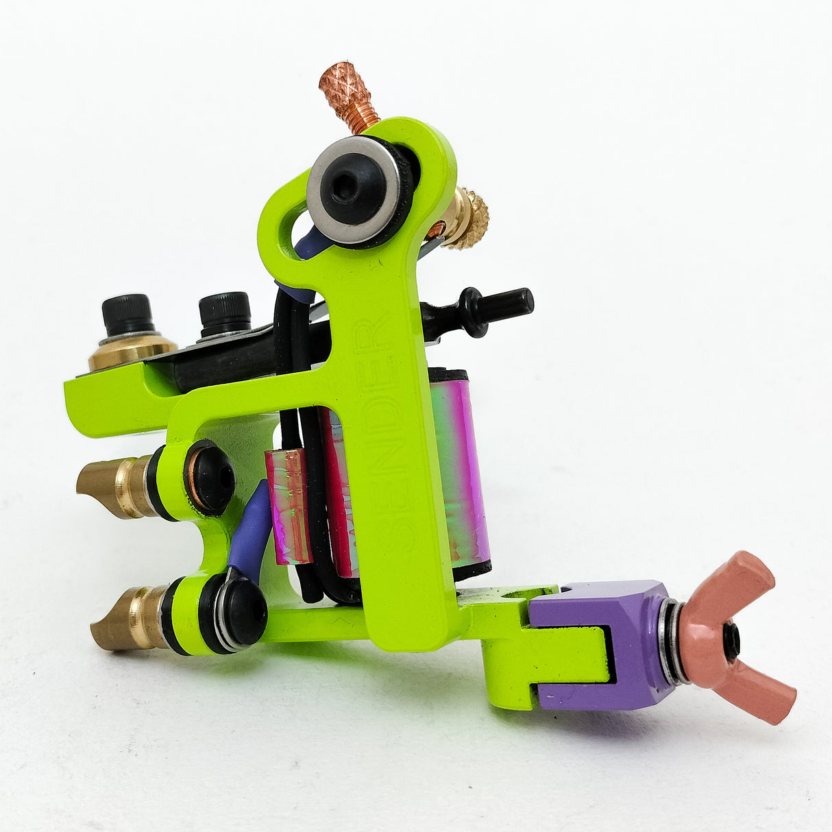 KQ2 Liner/Dot Whipper - Chartreuse - MARK SENDER