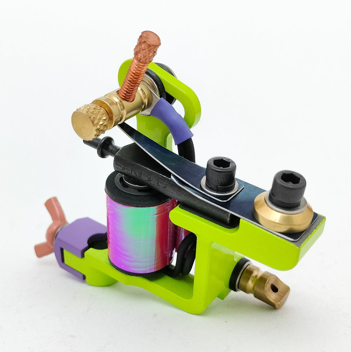 KQ2 Liner/Dot Whipper - Chartreuse - MARK SENDER