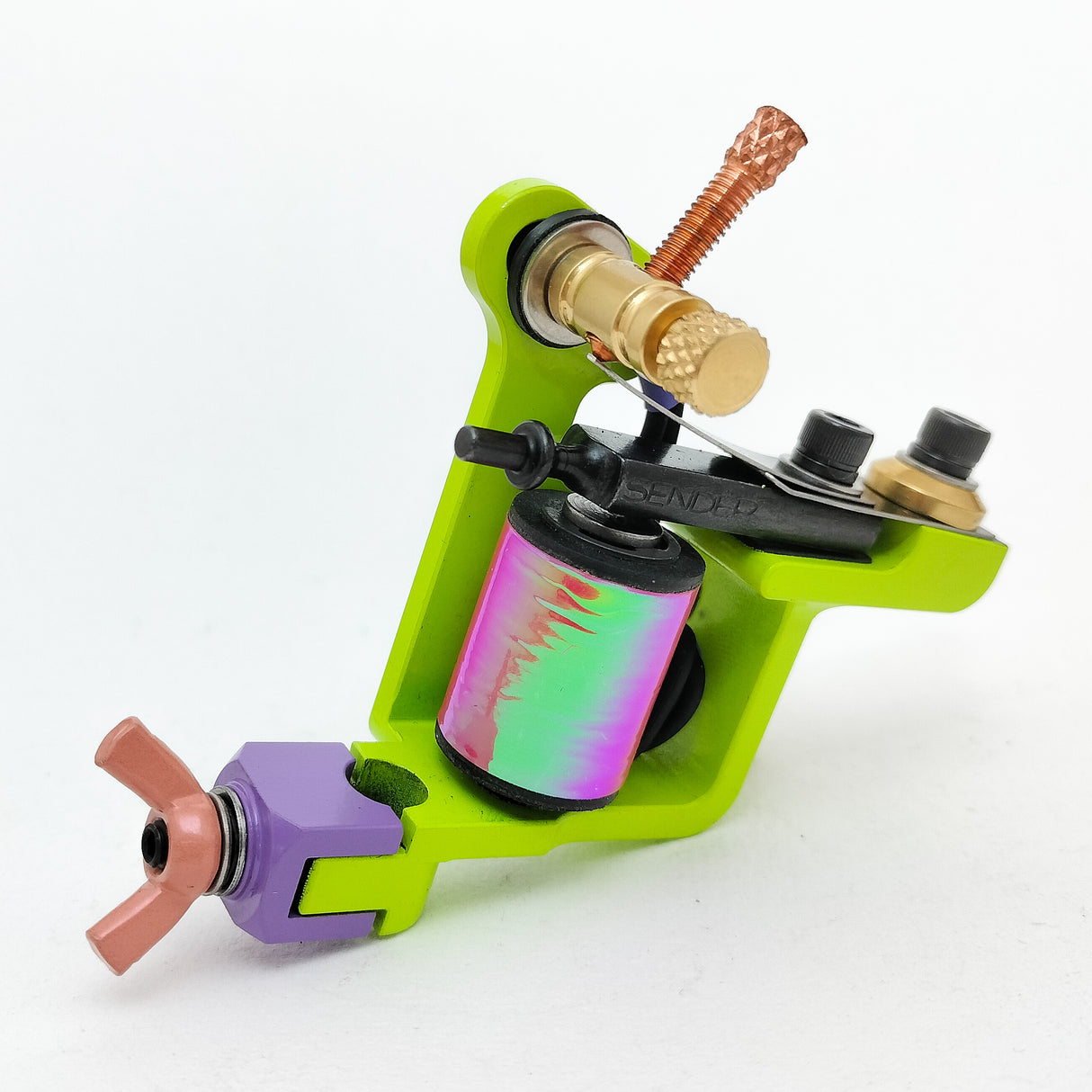 KQ2 Liner/Dot Whipper - Chartreuse - MARK SENDER
