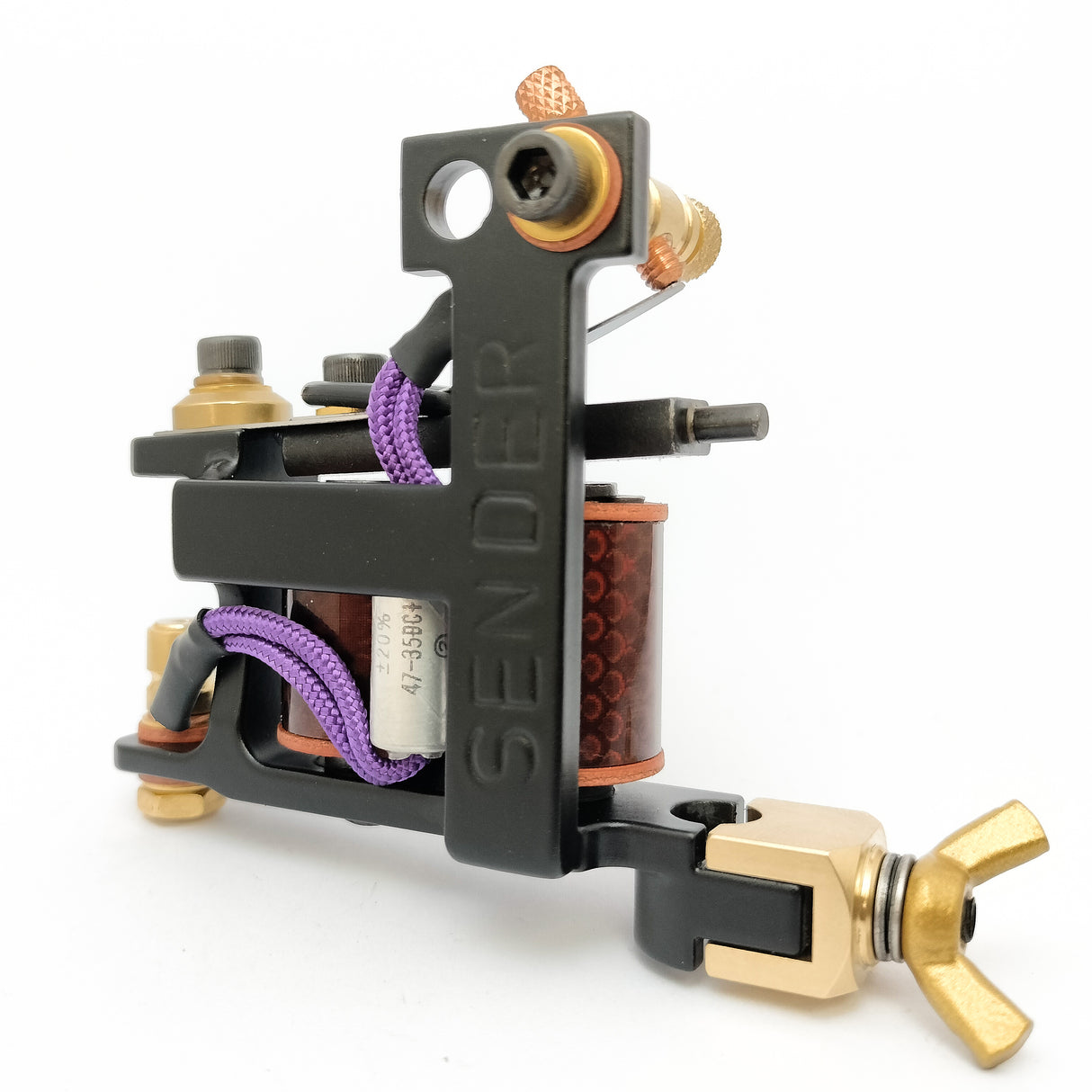 Braze-Up "Dietzel-esque" Big Shader - Black/Brown/Purple - MARK SENDER