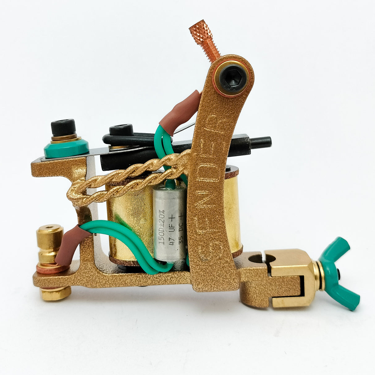 Braze-Up "Bulldog" Big Mag - Gold/Gold - MARK SENDER