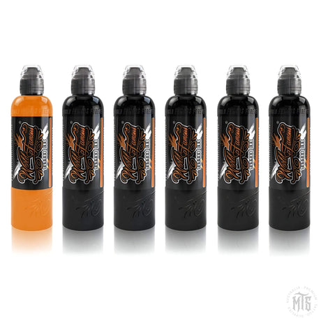 INDIVIDUAL FIVE-STAGE SHADING - WORLD FAMOUS - OUT OF DATE-tattoo ink-OUT OF DATE-2oz-Ghost Greywash-Melbourne Tattoo Supplies