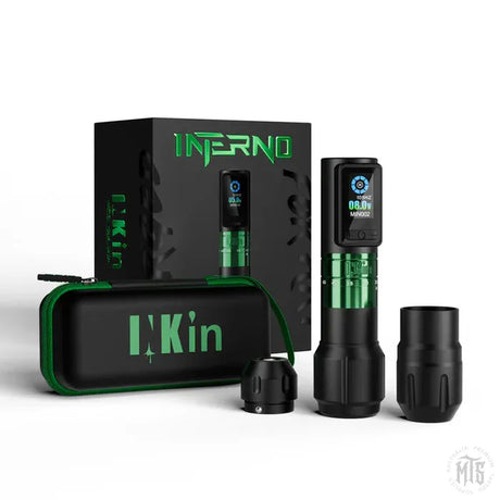 Inferno (2.0mm-4.5mm）Wireless Tattoo Machine Adjustable Stroke-Tattooing Machines-EZ-Black-Melbourne Tattoo Supplies