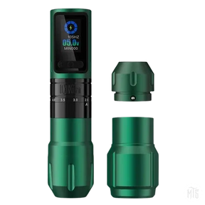 Inferno (2.0mm-4.5mm）Wireless Tattoo Machine Adjustable Stroke-Tattooing Machines-EZ-Matte Green-Melbourne Tattoo Supplies