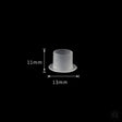 Ink Cups - Flat base caps-Tattoo Supplies-Generic-13mm-Bag of 1000-Melbourne Tattoo Supplies